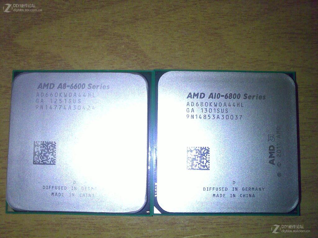 AMD-A10-6800K A8-6600K