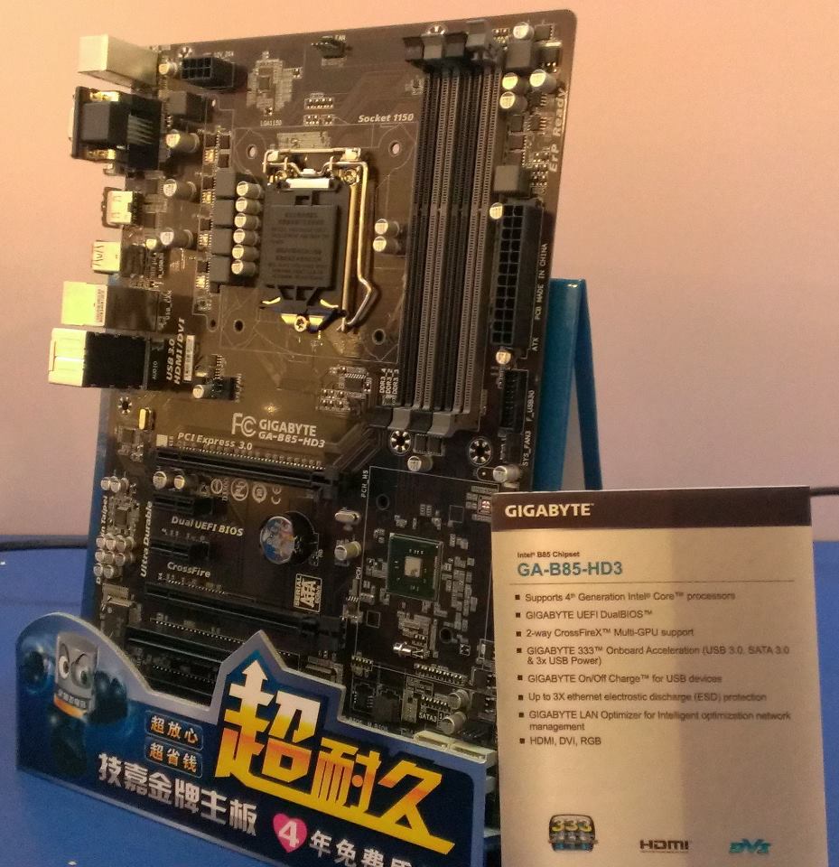GIGABYTE GA-B85-HD3