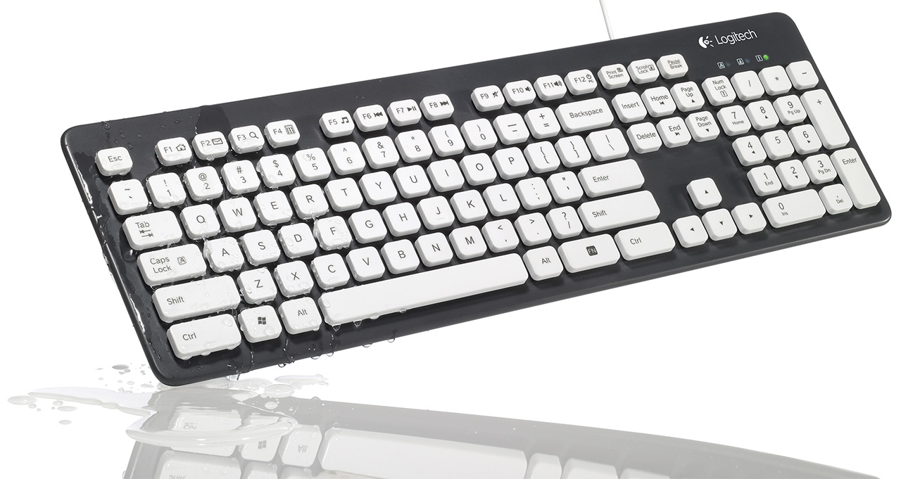 Logitech Washable Keyboard K310 01